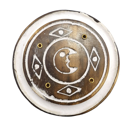 Подставка под благовония Тарелочка УЦЕНКА из дерева в ассортименте