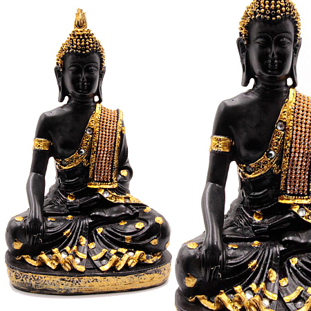 Будда в медитации дарует защиту и интуицию помогает сделать правильный выбор 27см-16см  