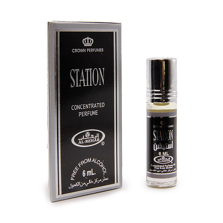 Масло парфюмерное AL REHAB Station мужской аромат 6ml 