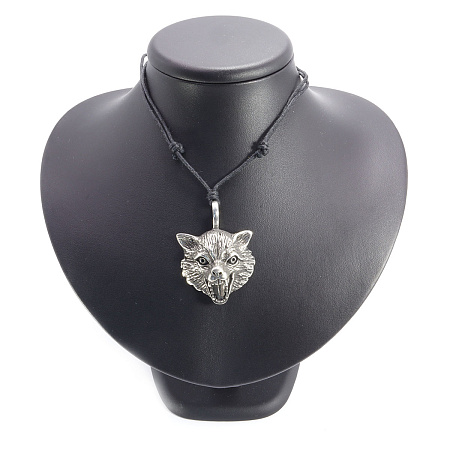 Кулон Амулет голова Волка дарует мощную защиту от негатива