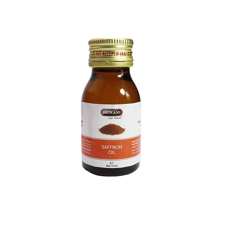 Арабское Масло HEMANI Saffron oil Шафран косметическое 30мл  