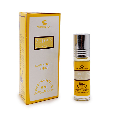 Масло парфюмерное AL REHAB Zidan мужской аромат 6ml 