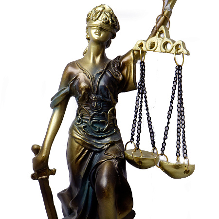 Статуэтка Богиня правосудия дарует защиту и благополучие 18см