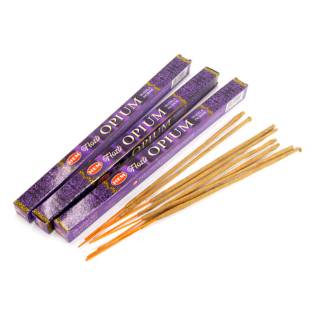 Благовония HEM sq Flora Opium Masala Опиум уп-25шт натуральная серия