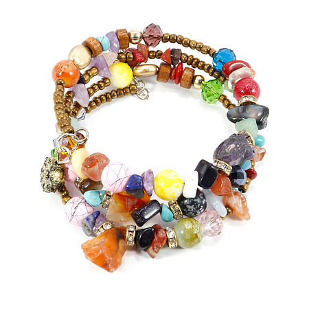 Браслет Пандора Спиралька MIX оберег на процветание и удачу