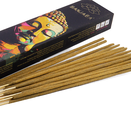 Благовония BANJARA Buddha BLISS Super Premium качество светлые пыльцовые 15гр 13палочек