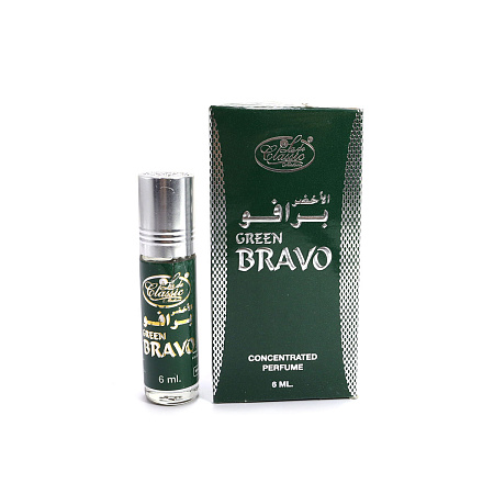 Масло парфюмерное Lady Classic GREEN BRAVO унисекс аромат 6ml