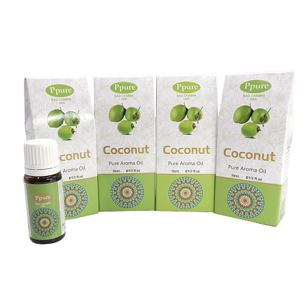Масло Ppure COCONUT 10мл Кокос ароматическое масло для аромаламп 