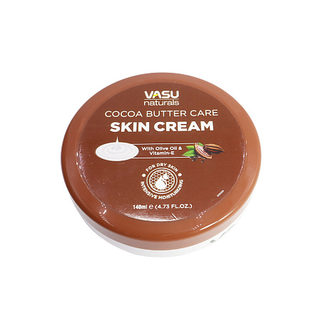 Крем VASU для кожи Shea butter Care с маслом какао 140мл