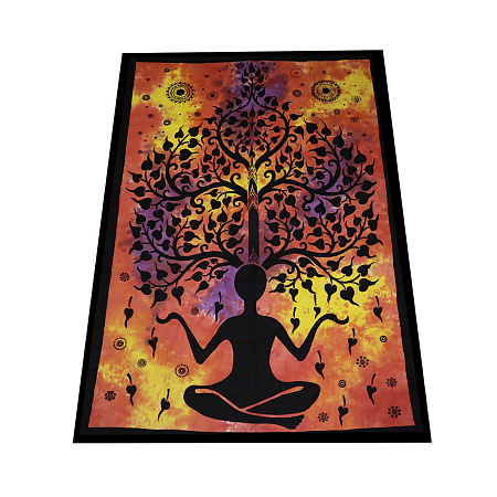 Покрывало Йогиня 210см-135cм хлопок 