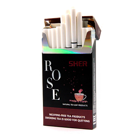 SHER Rose сигареты без табака с фильтром уп 10 пачек