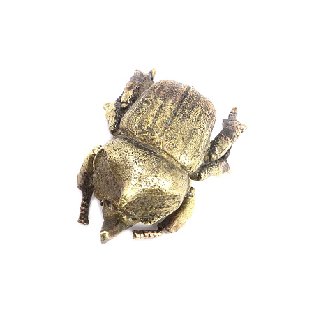 Статуэтка из бронзы Священный Жук Скарабей приносит удачу и счастье в дом 2см-4см