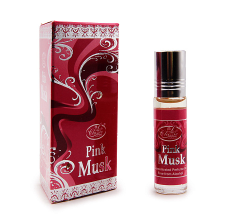 Масло парфюмерное AL REHAB Pink Musk женский аромат 6ml 