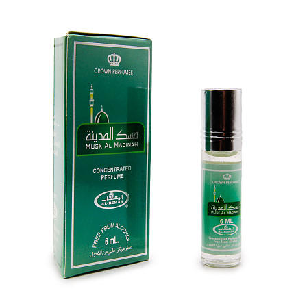 Масло парфюмерное AL REHAB Musk al Madinah женский аромат 6ml 