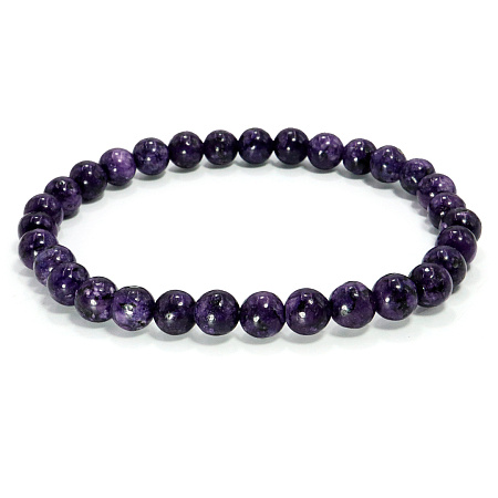 Браслет из камня Чароит создает вокруг владельца поле очарования и магнетизма