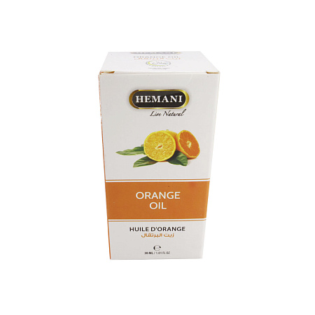 Арабское Масло HEMANI Orange oil Апельсин косметическое 30мл  