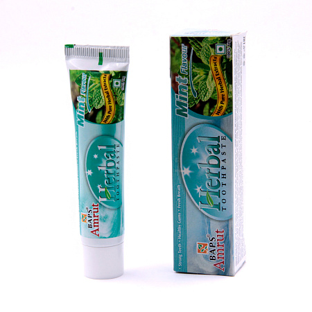 Зубная паста Herbal Paste Mint Flavour травяная с мятой 25гр