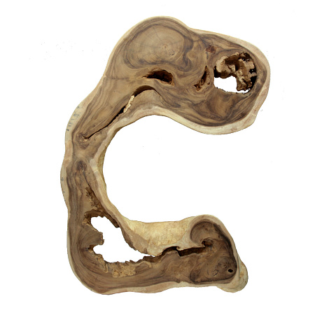 Слэб для декора интерьера  из ценных пород дерева Суар 87см-57см-5,5см 7,75кг