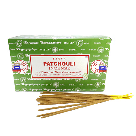 Благовония Satya B 450B15Pat Patchouli Пачули 15gm уп-12шт