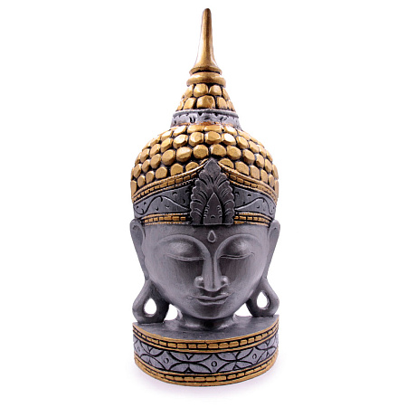 Сувенир из дерева настольная Голова Будда дерево Суар 50см