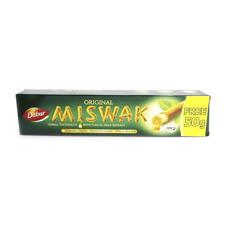 Зубная паста Dabur Miswak аюрведическая 120+50гр