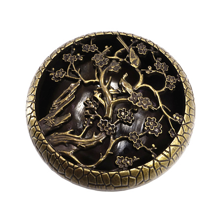 Подставка под благовония с цветущим Деревом Жизни металл под бронзу 4,5см 8,5см