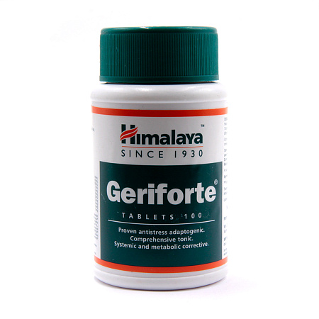Geriforte Himalaya Герифорта для омолаживания организма 100таб