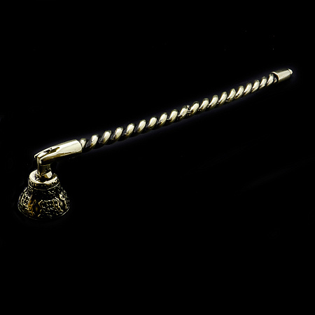 Гаситель свечи 22см бронза резная Россия