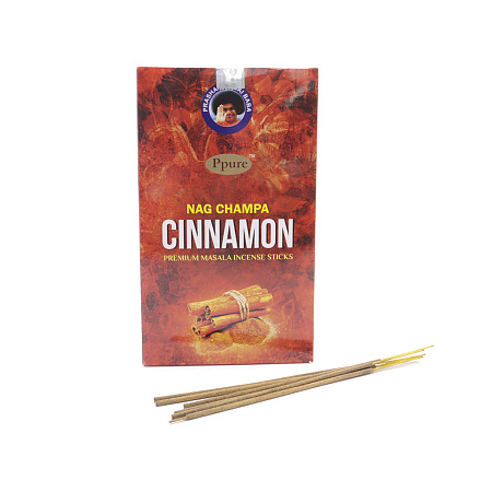 Благовония Ppure 15гр Nagchampa CINNAMON Корица уп-12 шт