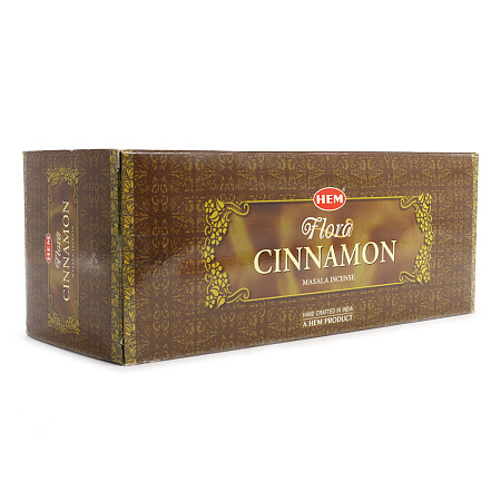 Благовония HEM sq Flora Cinnamon Masala корица уп-25шт натуральная серия 