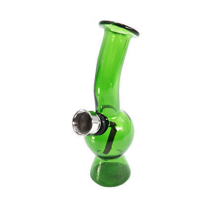 Бонг GlassBong ZGB07  13см стекло цвета в ассортименте