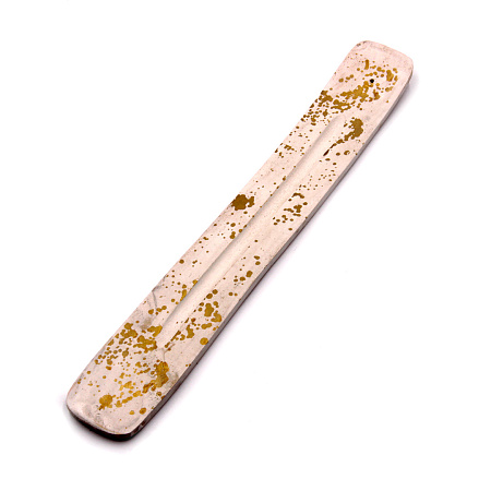 Подставка под благовония Лыжа Золотой дождь цвет микс дерево уп 10шт 25см