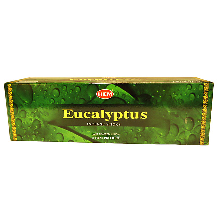 Благовония HEM sq Eucaliptus Эвкалипт уп-25шт 8 палочек