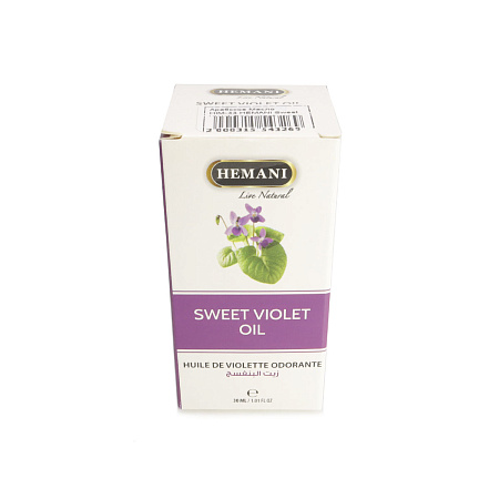 Арабское Масло HEMANI Sweet Violet Сладкая Фиалка косметическое 30мл   