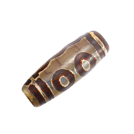 Бусина Дзи 5 глаз представляет пять богов богатства которые даруют большие деньги и удачу уп 3шт  