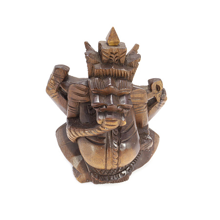 Сувенир из дерева Ганеш 18,5см символ достижения цели, процветания и изобилия