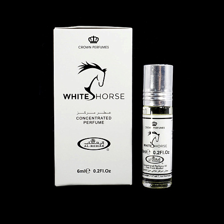 Масло парфюмерное AL REHAB White Horse унисекс 6ml