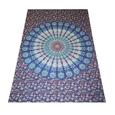 Покрывало Мандала 210см-135cм хлопок 