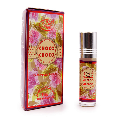 Масло парфюмерное AL REHAB Choco Choco женский аромат 6ml