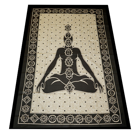 Покрывало Йог 210см-135cм хлопок 