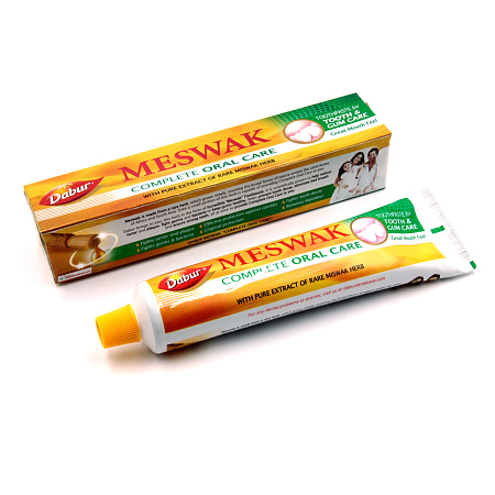 Аюрведическая зубная паста Miswak Dabur экстракт Мисвак 200гр УЦЕНКА