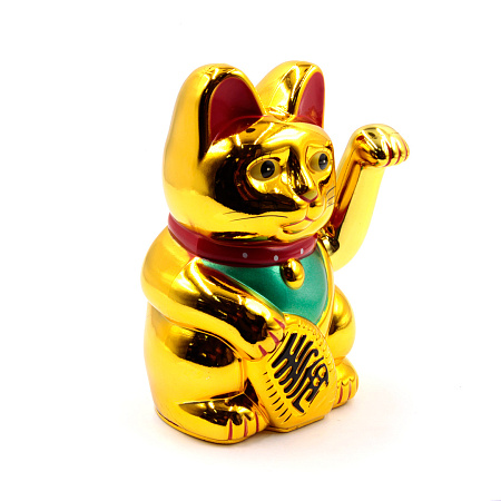 Манеки Неко кошка 15см 11см символ финансового благополучия 