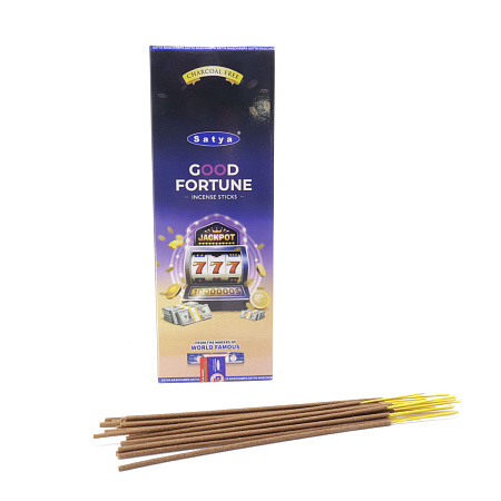 Благовония Satya Hexa Good Fortune Удача аромапалочки уп-6шт SH-GOF