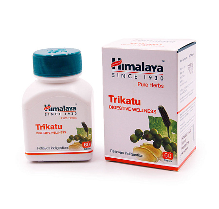 Trikatu Himalaya Трикату от расстройство желудка и пищеварения 60таб