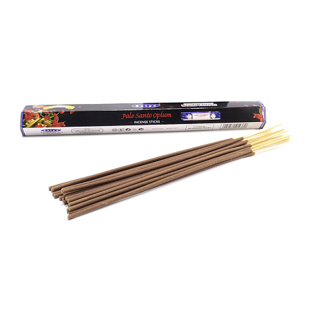 Благовония Satya Hexa Palo Santo Opium Пало Санто-Опиум аромапалочки уп-6шт SH-PAO