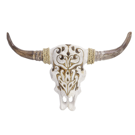 Маска настенная УЦЕНКА Буйвола 30см-50см для укрепления благополучия, здоровья 