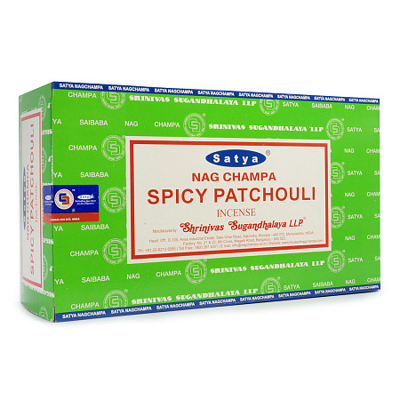 Благовония Satya B 450B15Pat Patchouli Пачули 15gm уп-12шт