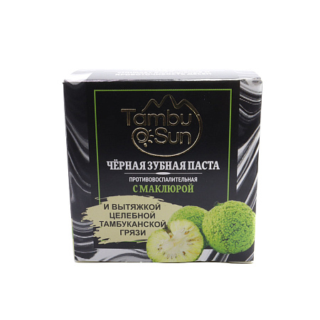 Зубная паста TambuSun Черная с маклюрой 50мл