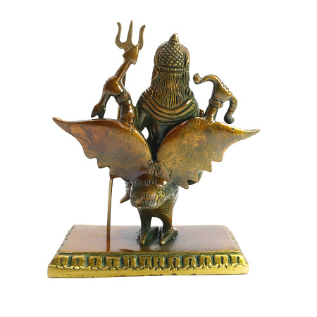 Статуэтка бронза Шани улучшает карму, защищает, помогает в бизнесе 17см