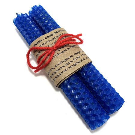 Свеча из воска Баланс, гармония и успех во всех сферах жизни Мелисса Иссоп 13см-1,7см вр гор 110мин